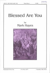 Blessed Are You SATB choral sheet music cover